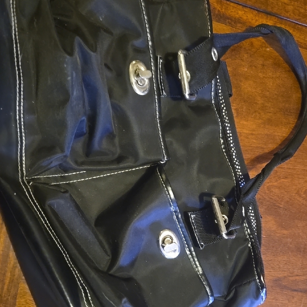 Stylish Black Baby Bag